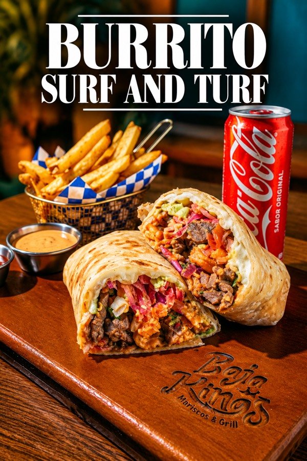 Burrito Surf and Turf