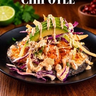 Tacos Surf · Camarón chipotle