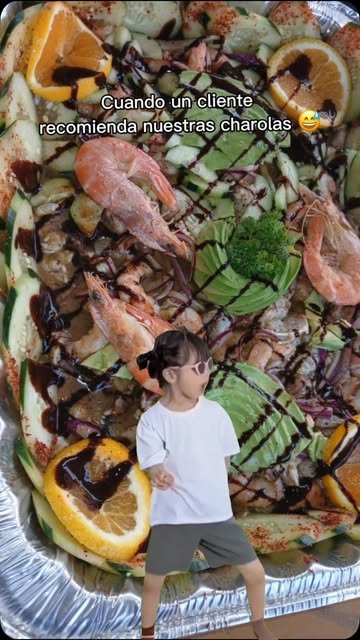 Reel: charolas de aguachile y ceviche